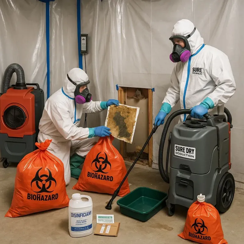 Contaminated Water Handling Protocols process in Durham County, NC