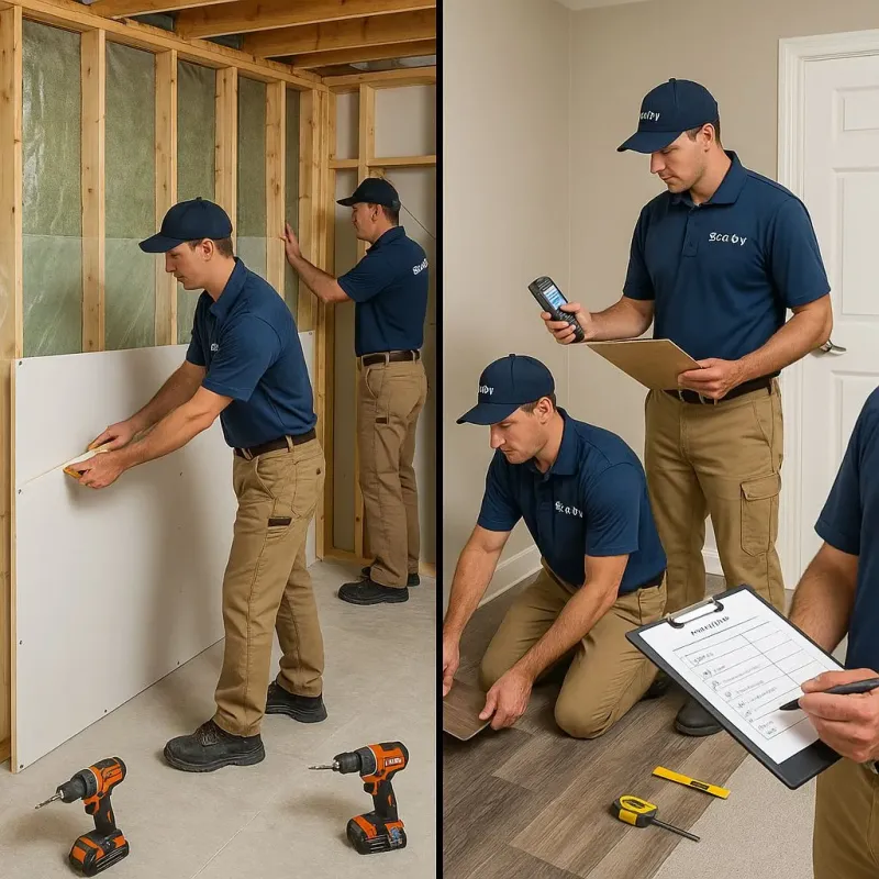 Repairs and Reconstruction process in Durham County, NC